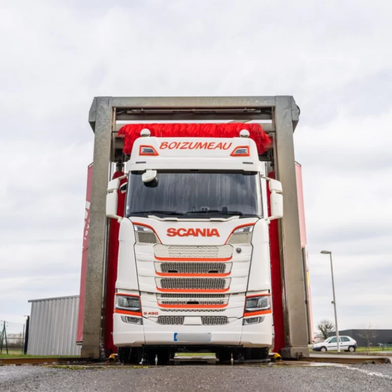 station de lavage poids lourds à Champdeniers