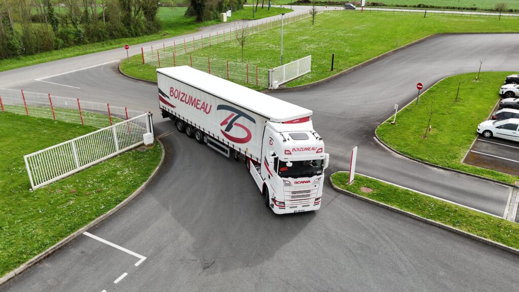 station de lavage poids lourds à Niort